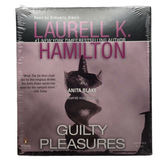 NEW Guilty Pleasures Anita Blake, Vampire Hunter Audio CD Laurell K. Hamilton - Picture 1 of 7